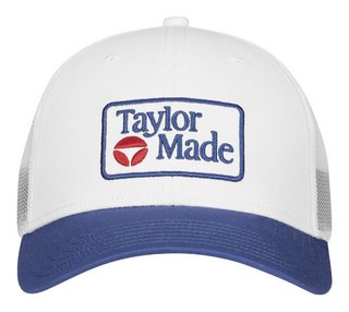 TaylorMade Radar Legacy Trucker Herren Cap, weiß/marineblau