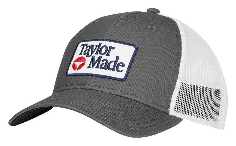 TaylorMade Radar Legacy Trucker Herren Cap, grau/weiß