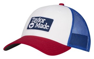 TaylorMade Radar Legacy Trucker Herren Cap, rot/weiß/blau