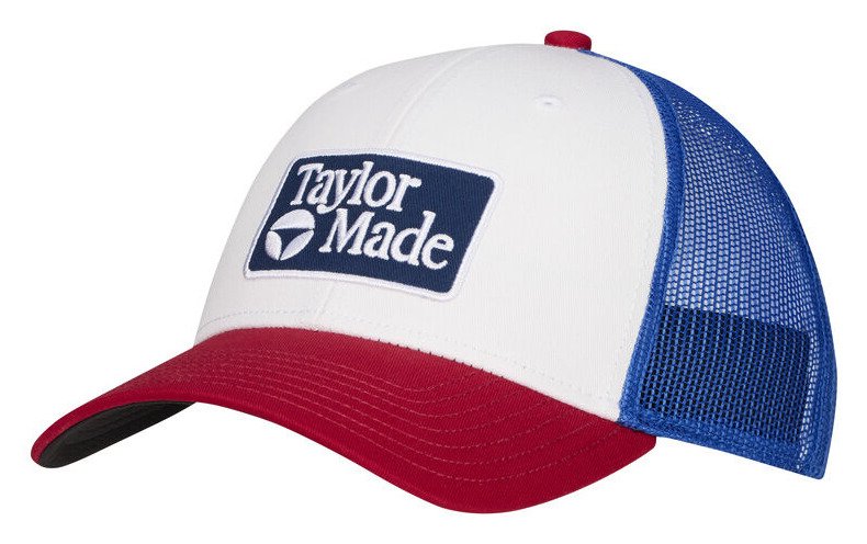 TaylorMade Radar Legacy Trucker Herren Cap, rot/weiß/blau