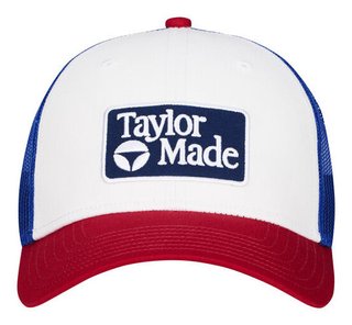 TaylorMade Radar Legacy Trucker Herren Cap, rot/weiß/blau