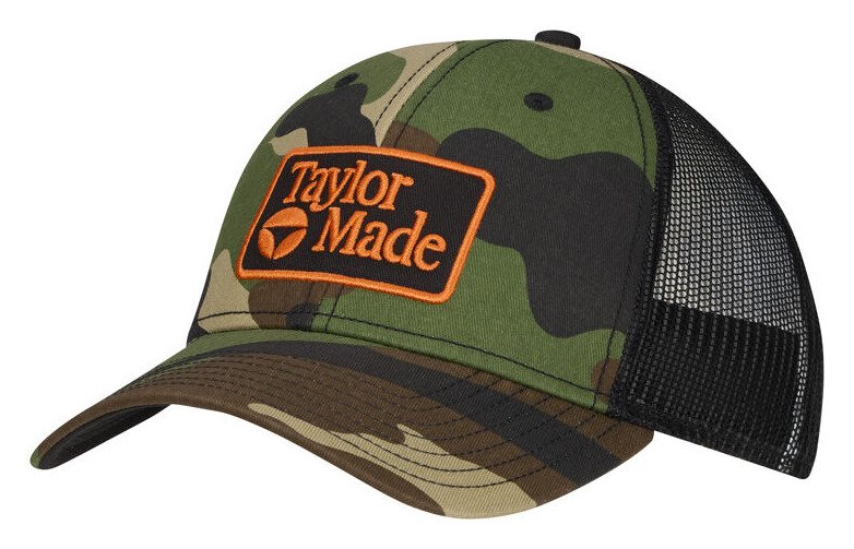 TaylorMade Radar Legacy Trucker Herren Cap, grün camo/schwarz
