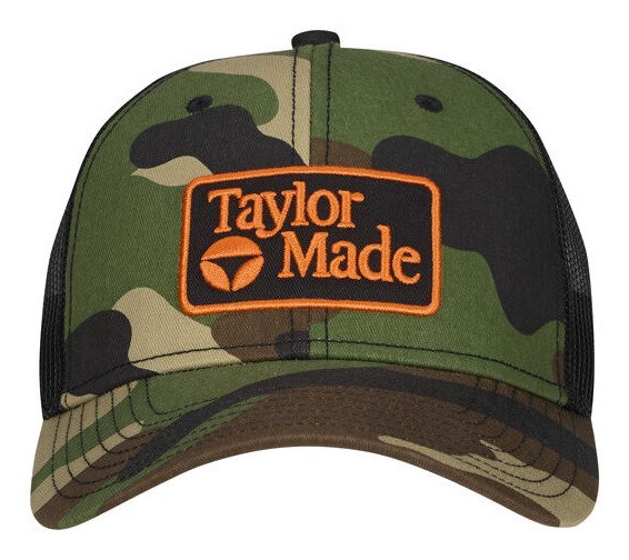 TaylorMade Radar Legacy Trucker Herren Cap, grün camo/schwarz