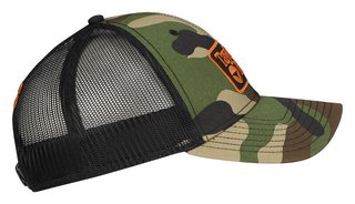 TaylorMade Radar Legacy Trucker Herren Cap, grün camo/schwarz