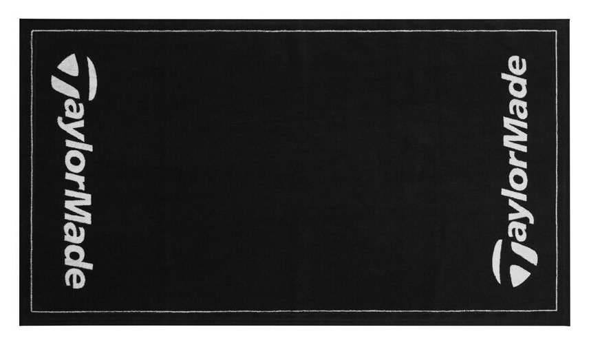 TaylorMade Tour Towel Golfhandtuch, schwarz