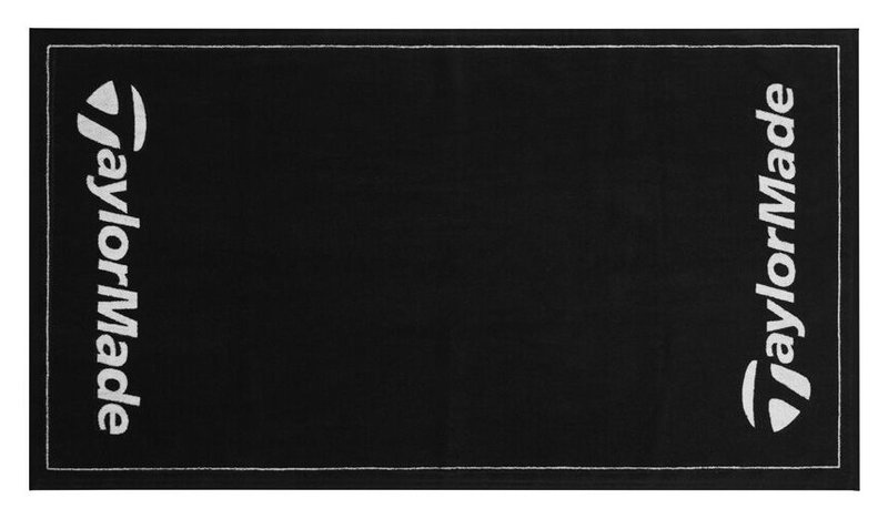 TaylorMade Tour Towel Golfhandtuch, schwarz