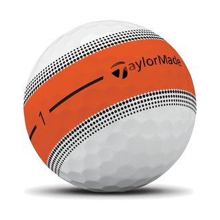 TaylorMade Tour Response Stripe Neon Multi Golfbälle
