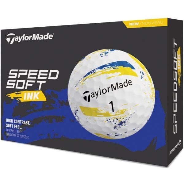 TaylorMade SpeedSoft Ink Golfbälle