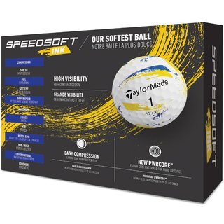TaylorMade SpeedSoft Ink Golfbälle