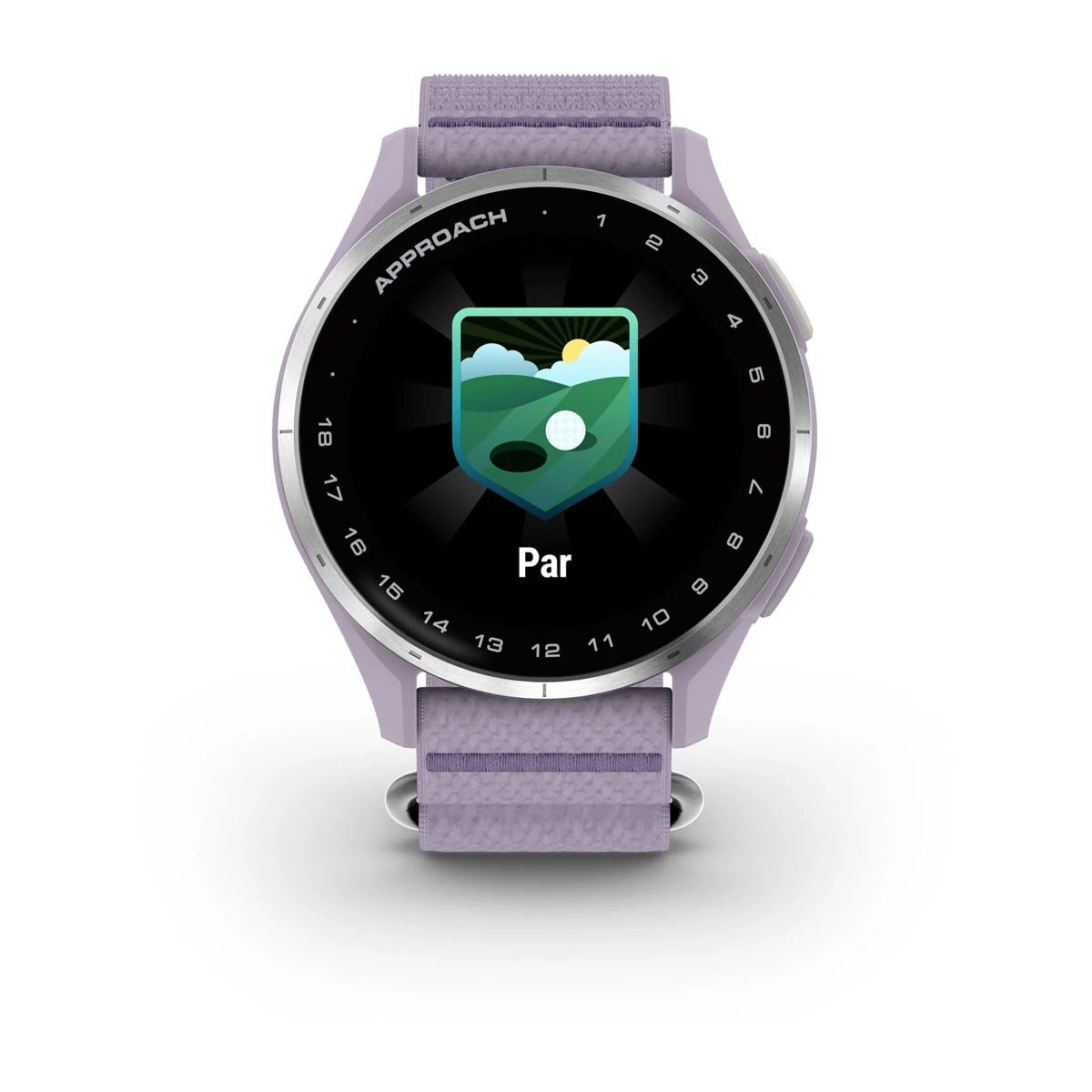 Garmin Approach J1 Kinder-Smartwatch, lilac/silver aluminium