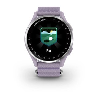 Garmin Approach J1 Kinder-Smartwatch, lilac/silver aluminium