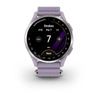 Garmin Approach J1 Kinder-Smartwatch, lilac/silver aluminium