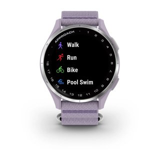 Garmin Approach J1 Kinder-Smartwatch, lilac/silver aluminium
