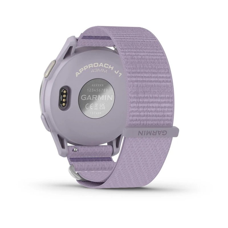 Garmin Approach J1 Kinder-Smartwatch, lilac/silver aluminium