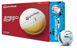 TaylorMade SpeedSoft Golfbälle + Bonus Sleeve Pack