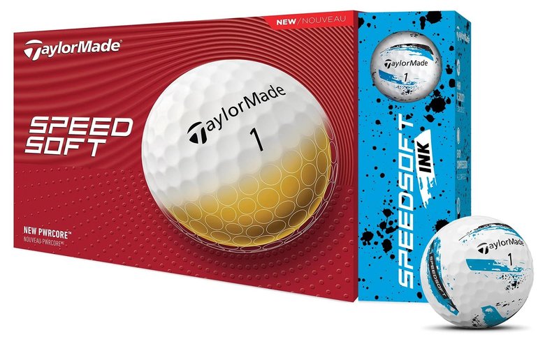 TaylorMade SpeedSoft Golfbälle + Bonus Sleeve Pack