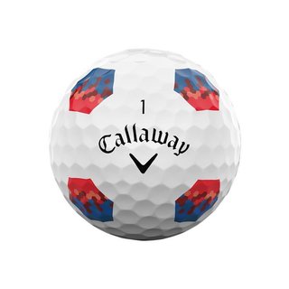 Callaway Chrome Soft TruTrack Blue/Red Golfbälle