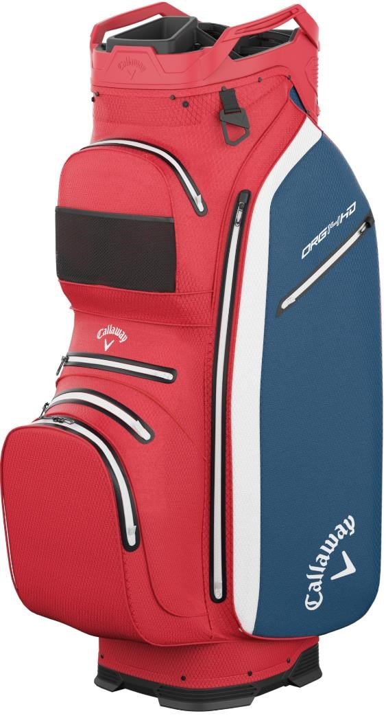 Callaway ORG 14 HD Cartbag, rot/weiss/dunkelblau