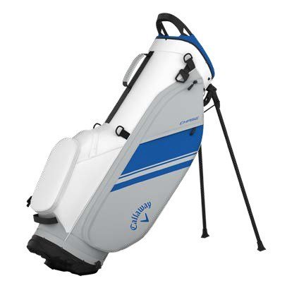 Callaway Chase Standbag, weiss/silber/royal