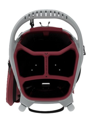 Callaway Fairway C Standbag, silber/cardinal