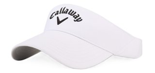 Callaway Liquid Metal Herren Visor, weiss/schwarz
