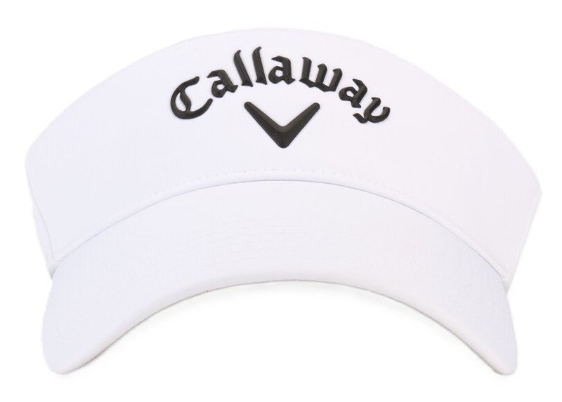 Callaway Liquid Metal Herren Visor, weiss/schwarz