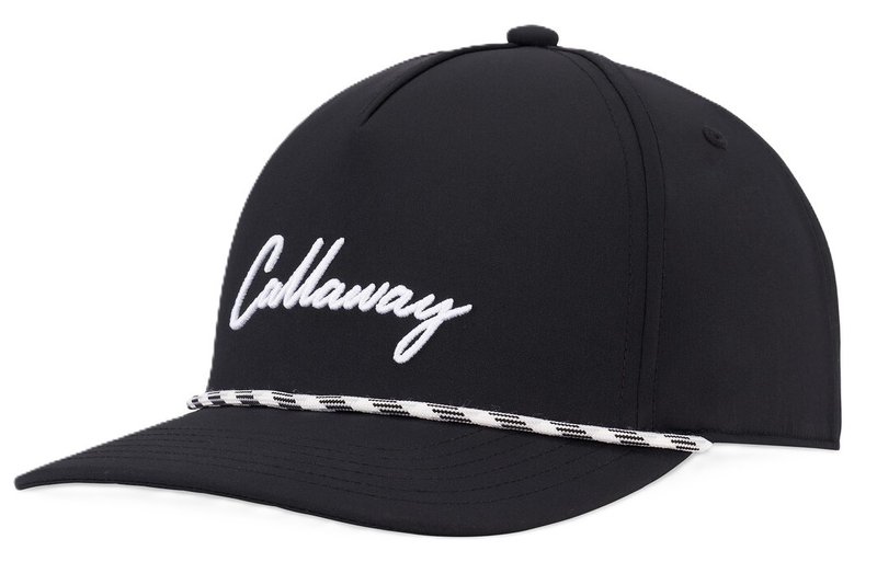 Callaway Birdie Putt Rope Herren Cap, schwarz