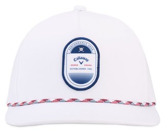 Callaway Birdie Brigade Herren Cap, weiss