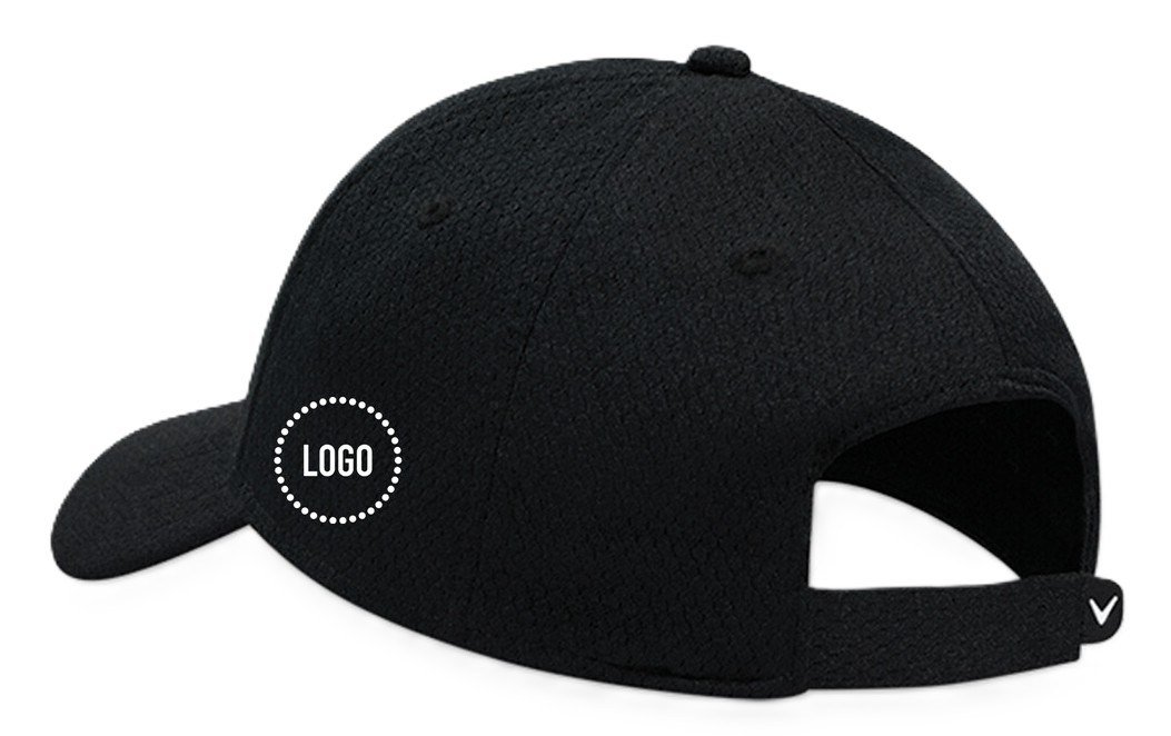 Callaway Performance Side Crest Structured logo Cap, schwarz