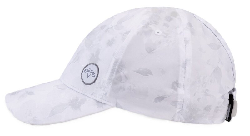 Callaway Hightail Damen Cap, weiss/Aquarell-Blumenprint