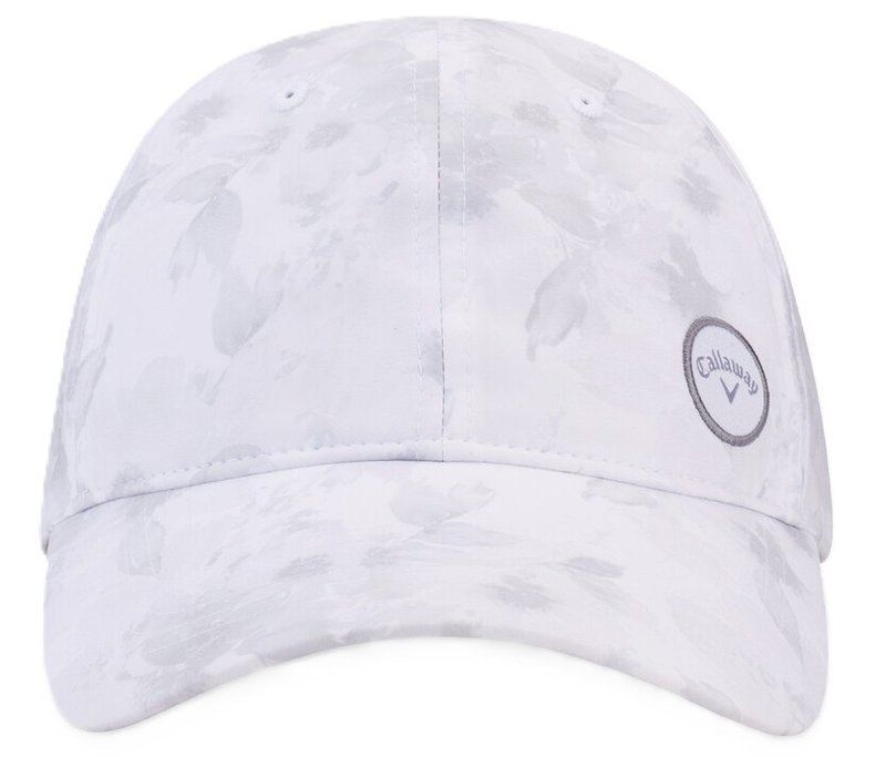 Callaway Hightail Damen Cap, weiss/Aquarell-Blumenprint