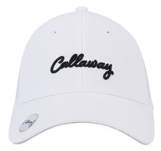 Callaway Stitch Magnet Damen Cap, weiss