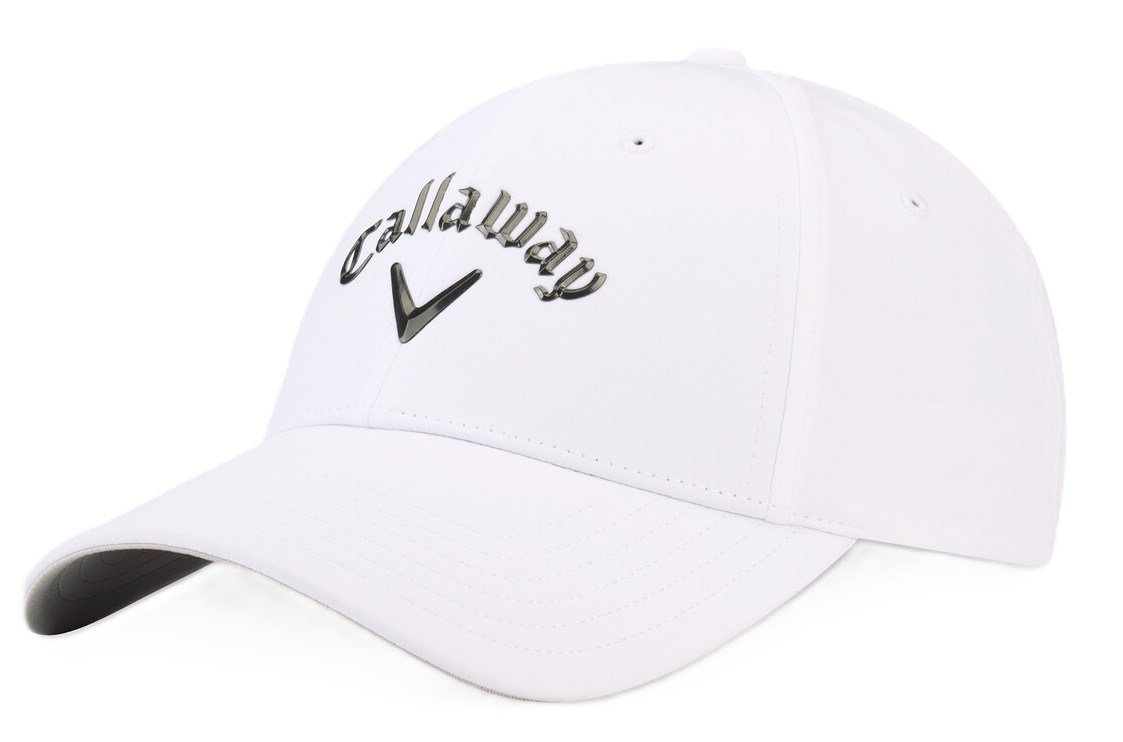 Callaway Liquid Metal Damen Cap, gunmetal/weiss
