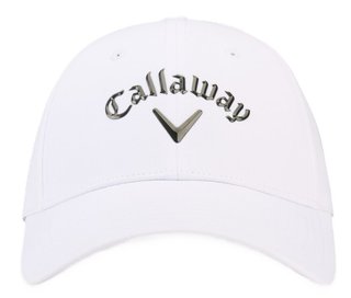 Callaway Liquid Metal Damen Cap, gunmetal/weiss