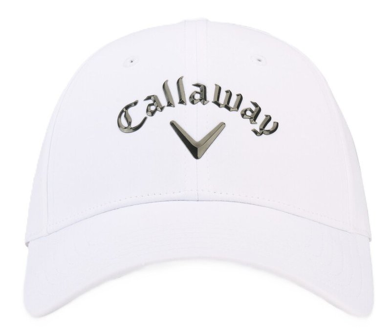 Callaway Liquid Metal Damen Cap, gunmetal/weiss