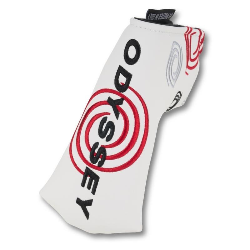 Odyssey Tour Swirl Blade Putter Headcover, weiss