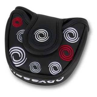 Odyssey Swirl Mallet putter Headcover, schwarz