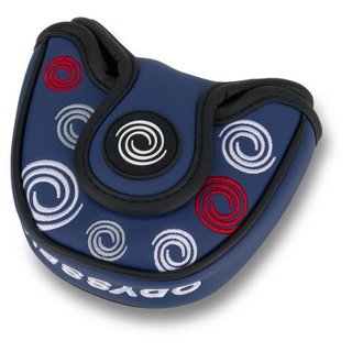 Odyssey Swirl Mallet Putter Headcover, dunkelblau