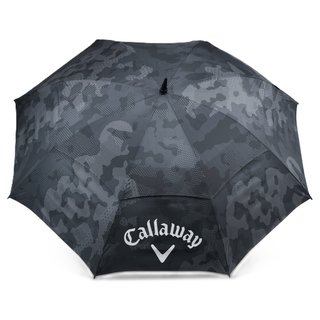 Callaway Double Canopy 64" Shield Golf Regenschirm, schwarz/camo