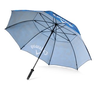 Callaway Double Canopy 64" Shield Golf Regenschirm, blau/rot