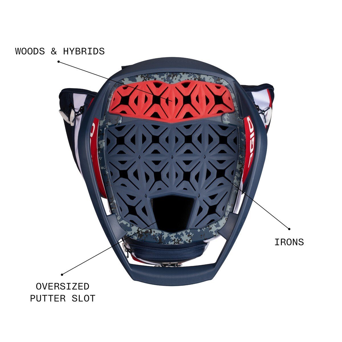 Ogio All Elements Silencer Cartbag, tetra