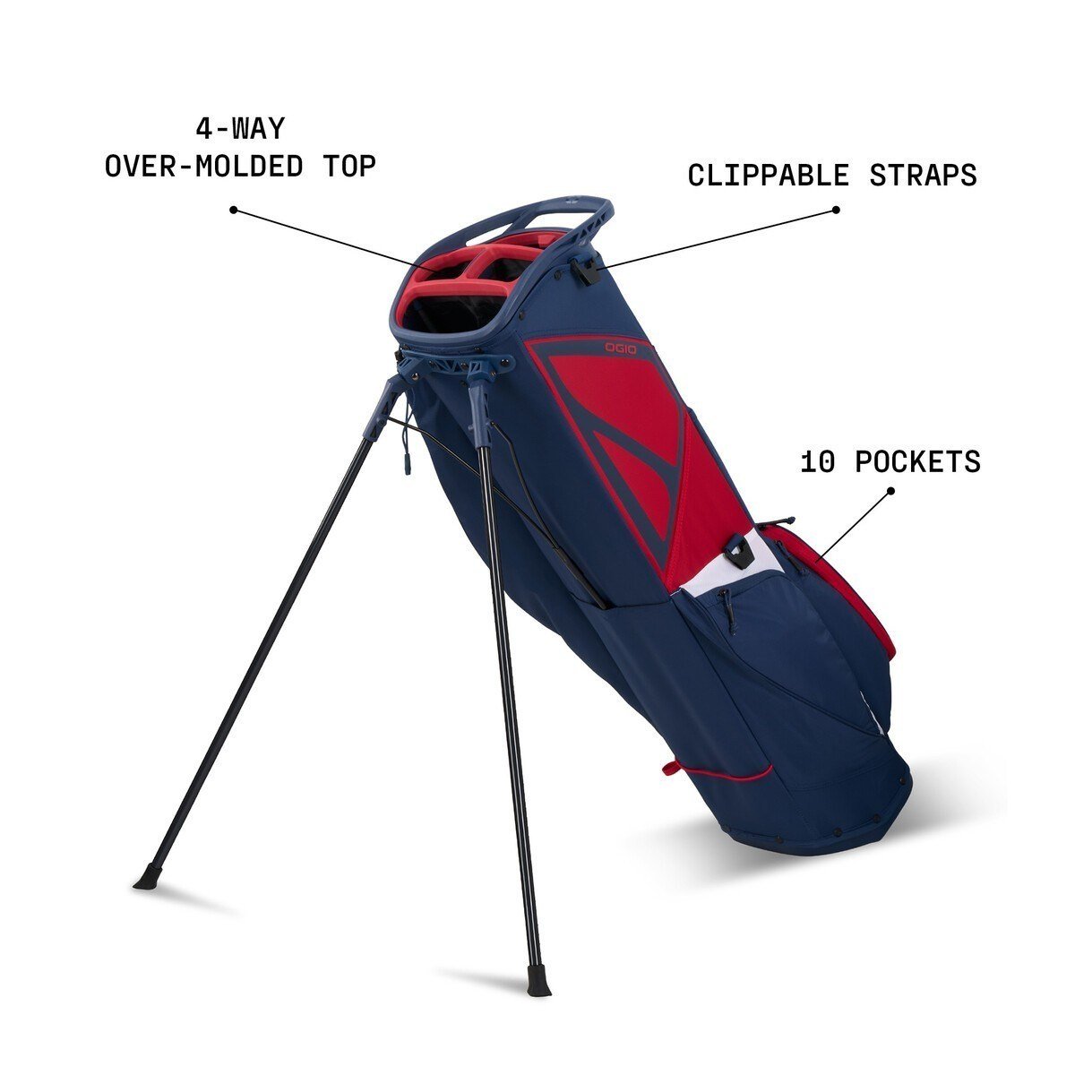 Ogio Featherlite Standbag, poker