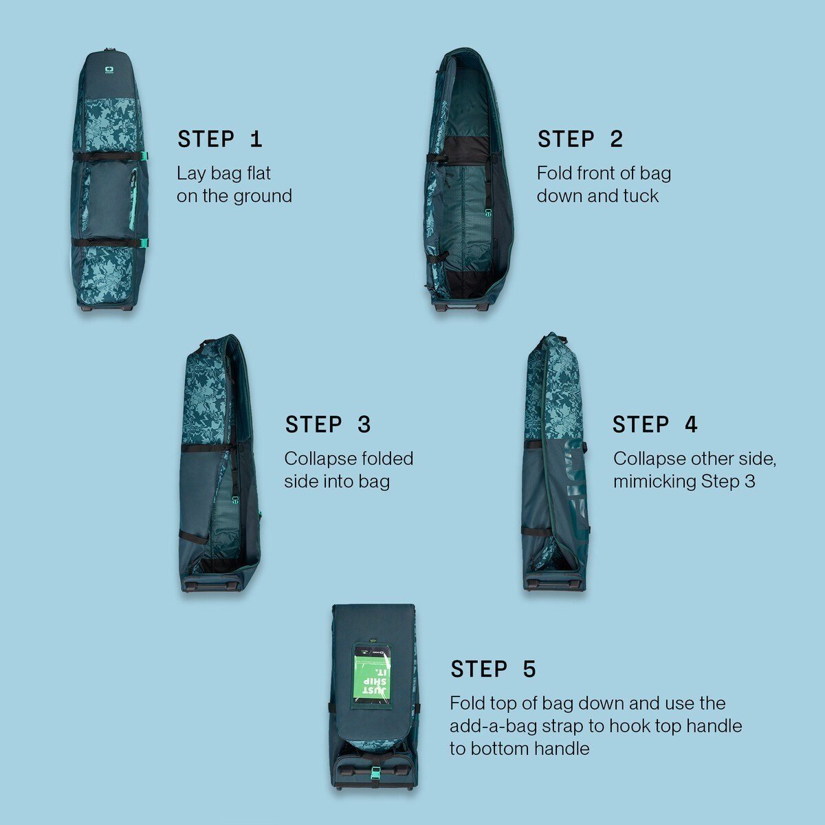 Ogio Alpha Slim Travel cover, ham and egg