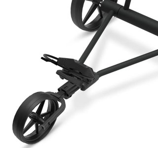 Big Max e-TI Elektrotrolley + Akku und Ladegerät, schwarz + Batterie, Ladegerät, 27+ Batterien
