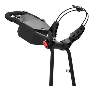 Big Max e-TI Elektrotrolley + Akku und Ladegerät, schwarz + Batterie, Ladegerät, 27+ Batterien