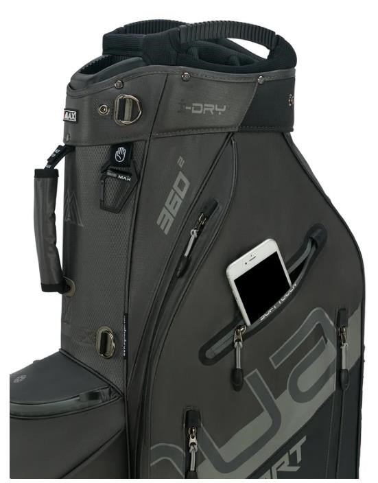 Big Max Aqua Sport 360 2 Cartbag, schwarz/grau