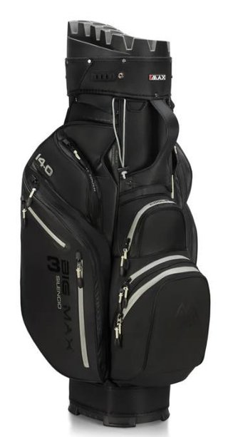 Big Max Dri Lite Silencio 3 Cartbag, schwarz