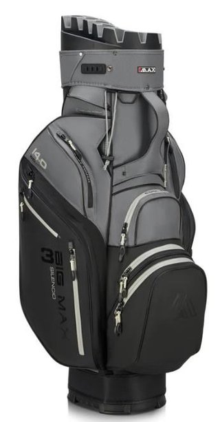 Big Max Dri Lite Silencio 3 Cartbag, schwarz/grau