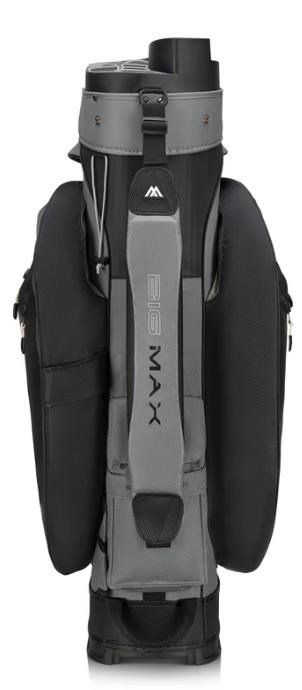 Big Max Dri Lite Silencio 3 Cartbag, schwarz/grau