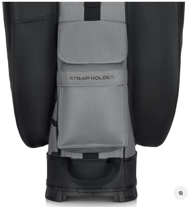 Big Max Dri Lite Silencio 3 Cartbag, schwarz/grau